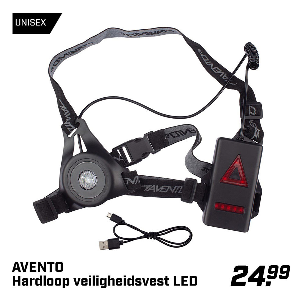 Hardloop veiligheidsvest LED