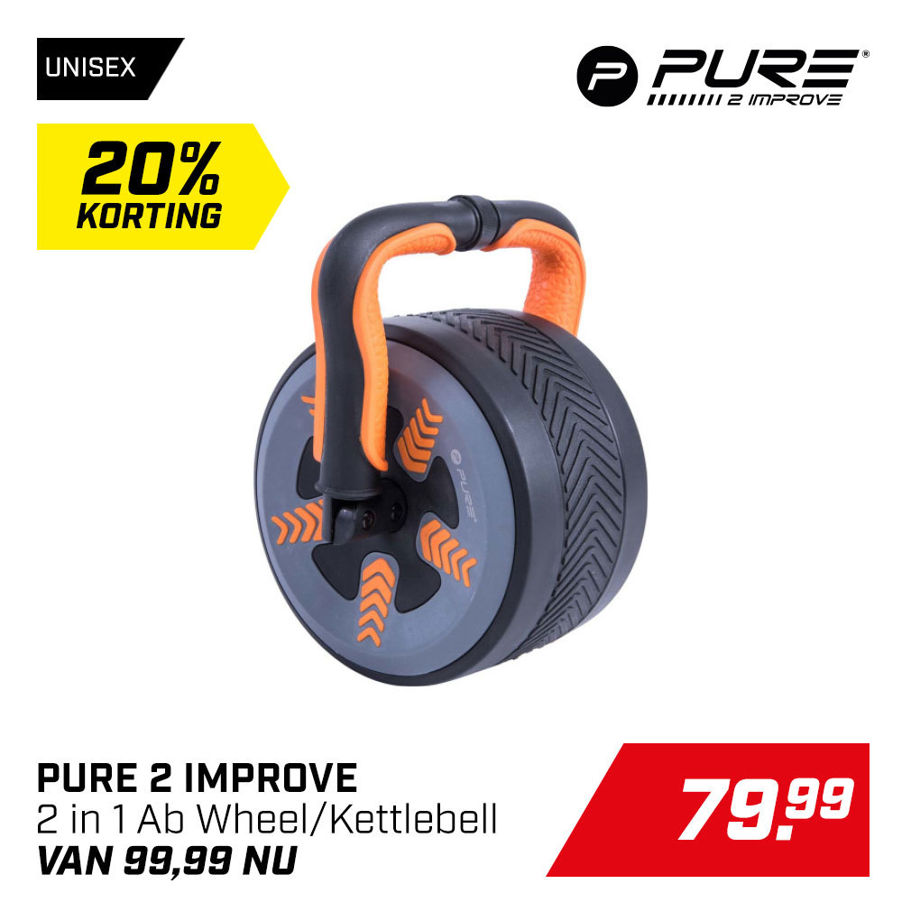 Pure 2 Improve 2 in 1 Ab Wheel