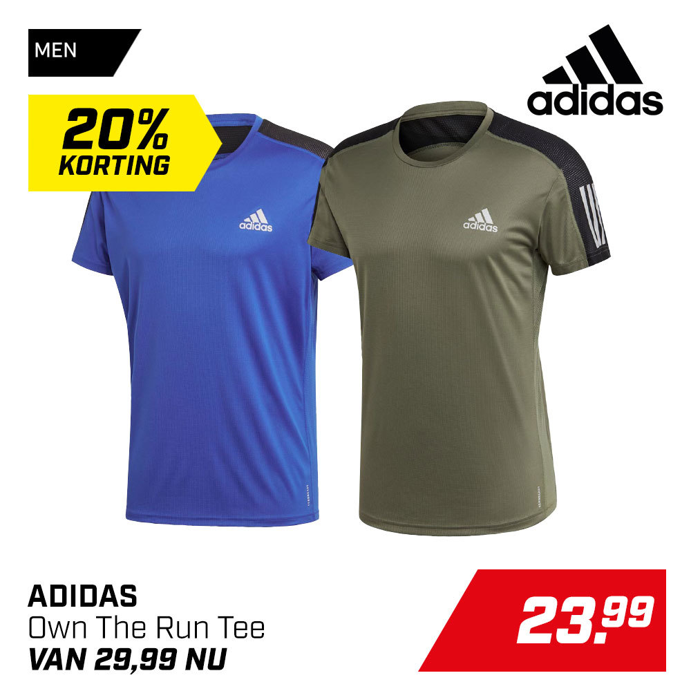 adidas Own The Run Tee