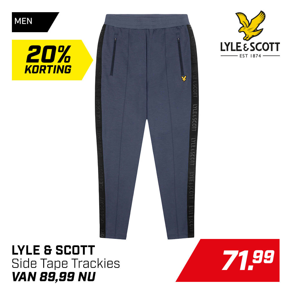 Lyle & Scott Side Tape Trackies