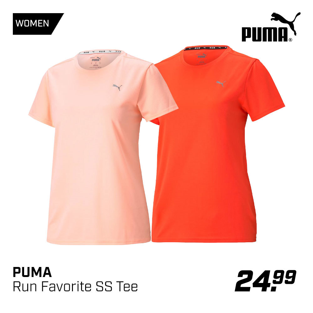 Puma Run Favorite SS Tee