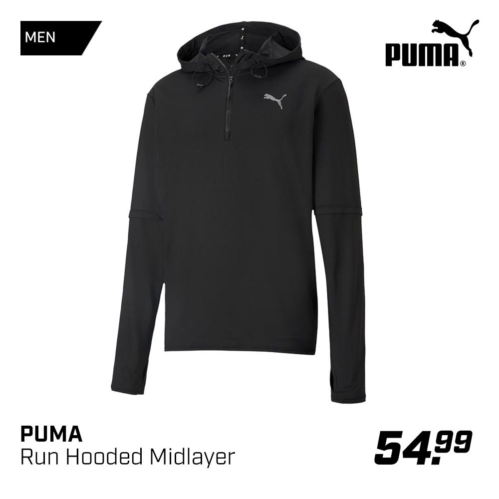 Puma Run Hooded Midlayer