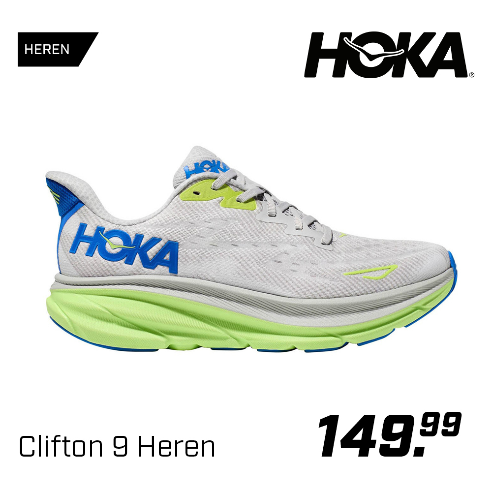 Shop HOKA Clifton 9 Heren