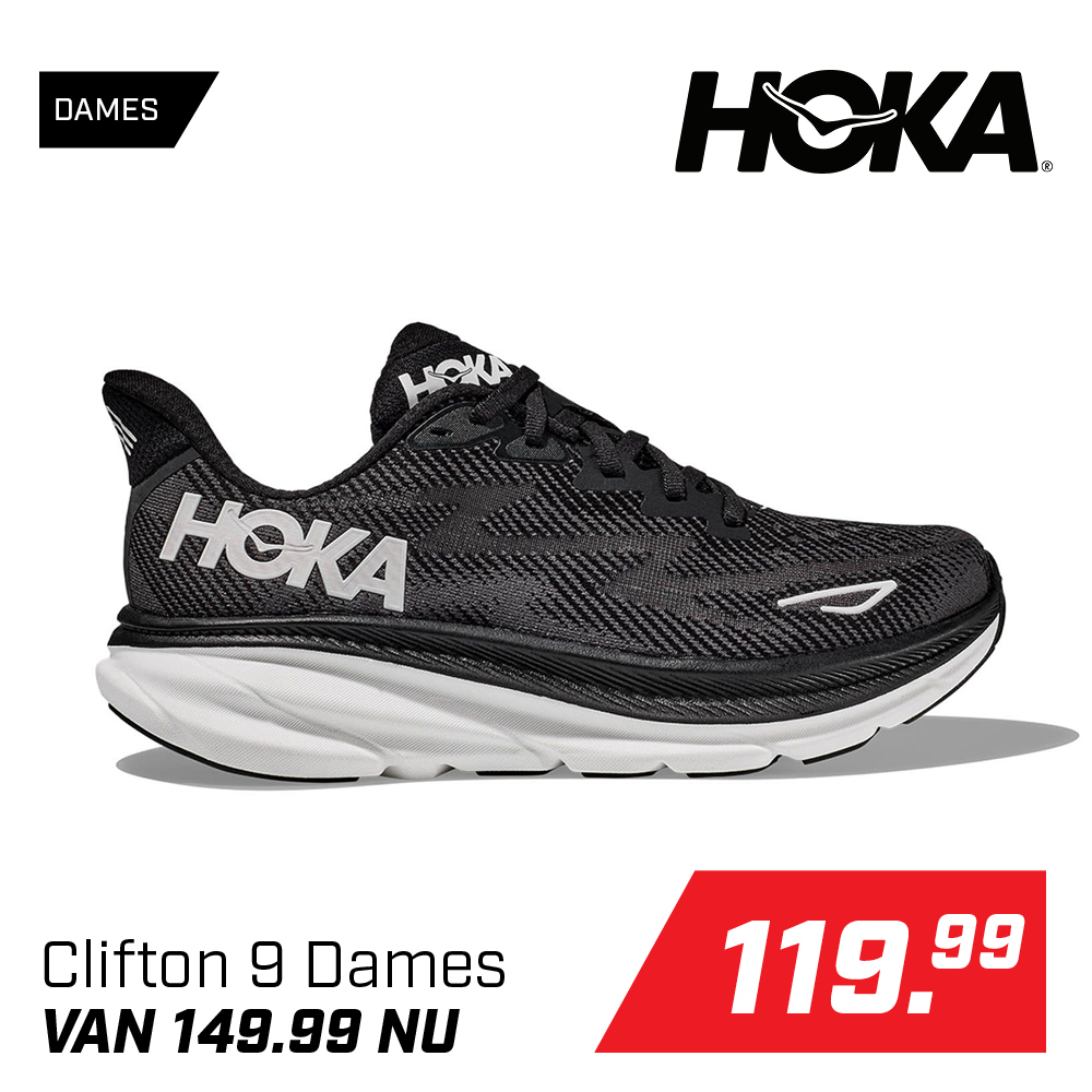 Shop HOKA Clifton 9 Dames