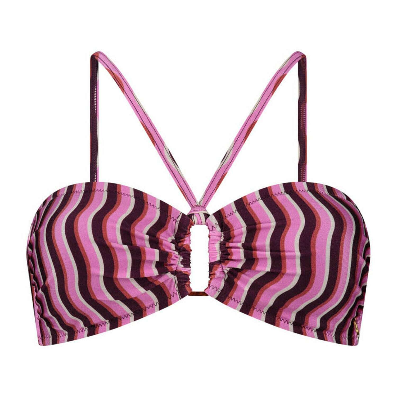 Bikini Top Bandeau Ring Padded