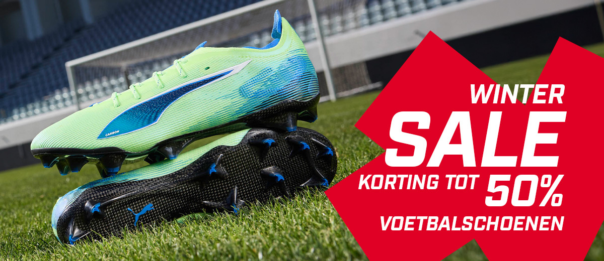 Shop voetbalschoenen in de wintersale bij DAKA