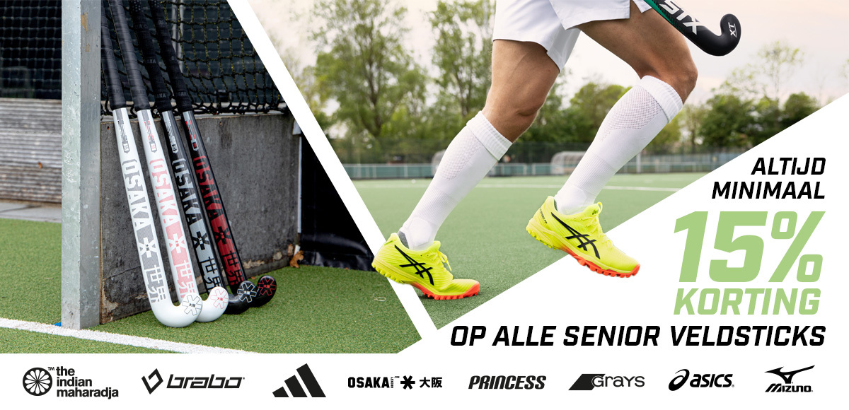 Shop alle senior veldsticks met minimaal 15% korting