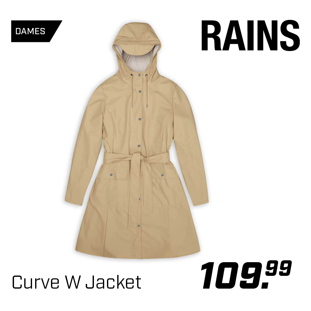 Shop Rains Curve W Jacket