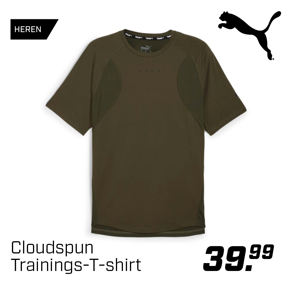 Shop PUMA Cloudspun Traingings T-shirt