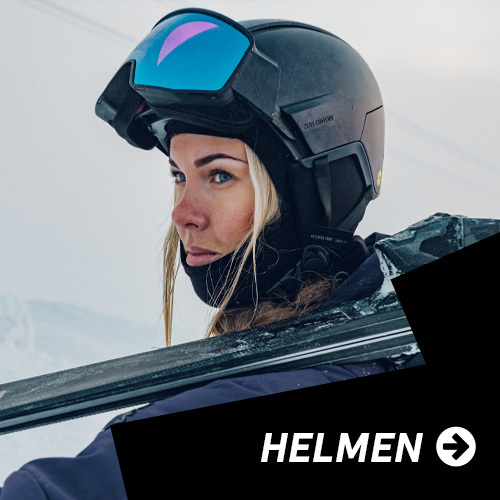 Shop helmen voor de wintersport