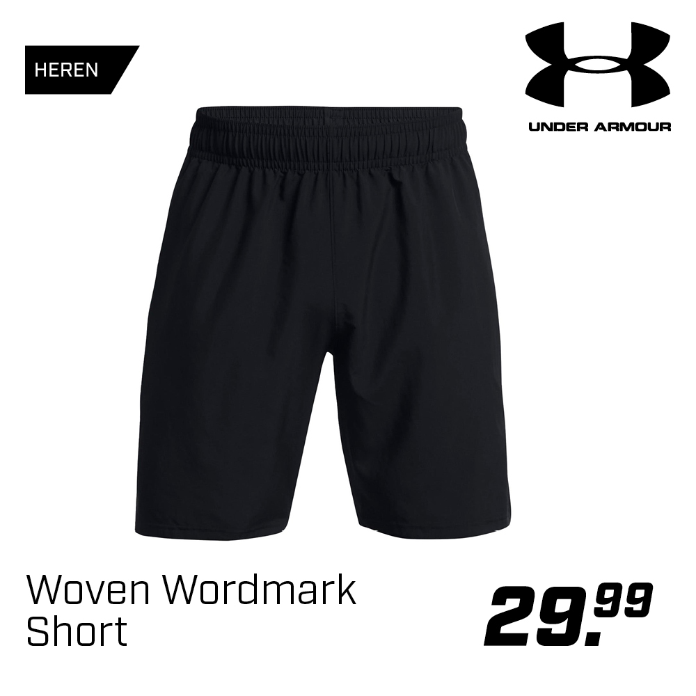 Shop Under Armour Woven Wordmark Short