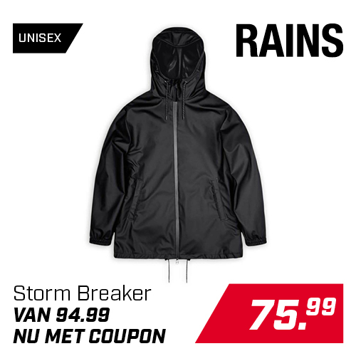 Shop Rains Storm Breaker met 20 procent korting