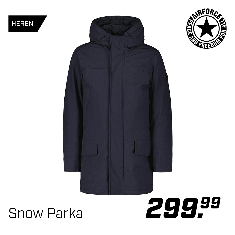 Shop Airforce Snow Parka Heren