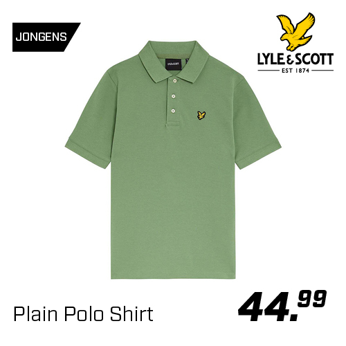 Shop Lyle & Scott Plain Polo Shirt