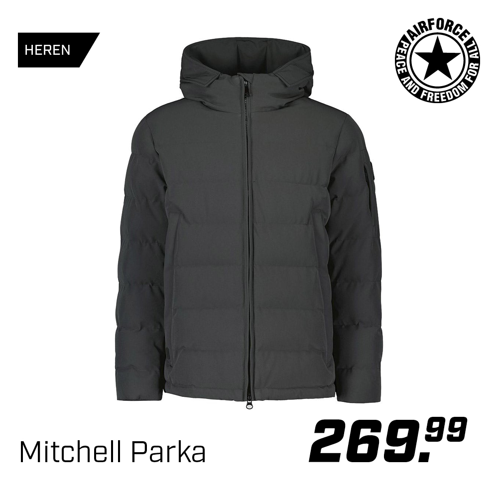 Shop Airforce Mitchell Parka Heren